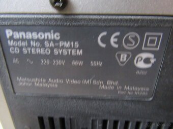 Nabízím minivěž Panasonic SA-PM15. Radio hraje pěkně a přehr - 10