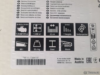 Benzínová sekačka AL-KO Comfor 46.0 SP-A - 10