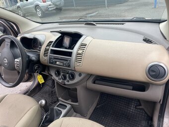 NISSAN NOTE 1.6i 81 KW 1Majitel ČR 10/2006 - 10