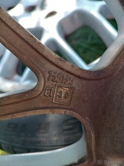 Letní alu sada kol 7,5x16  pneu 195/55R16 4x100 - 10