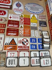 Stara reklamni plechova smaltovana cedule reklama - 10