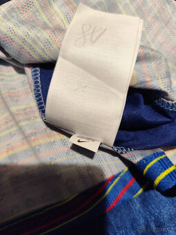 Dres Fc Barcelona Hráčsky Blaugrana Pásikavý Unikátny - 10