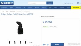 Philips Cam ADR 820/620 autokamery nové +2x modul - 10