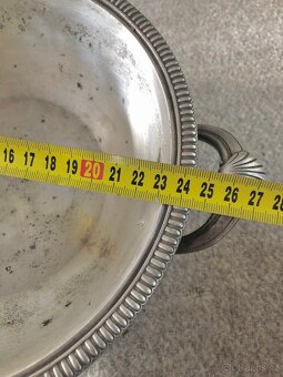 Servírovací mísa Boulenger stříbro - 10