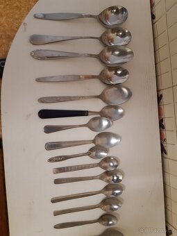 Staré nádobí, příbory, nože - 10
