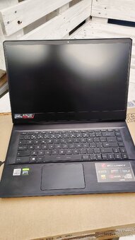 Herni notebook i7 10g, 16gb, RTX 3070, 240 Hz - 10