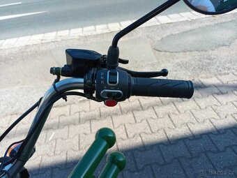 Elektrická pracovní tříkolka Cargo G1 1000W COC zelená - 10