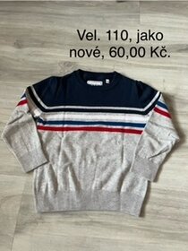 Zimní bundy na kluka - 110/116/122 + mikiny, trička atd. - 10