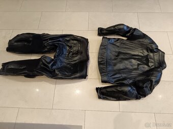 Dainese Avro-Pánská kožená moto kombinéza, dvoudílná-klokan - 10