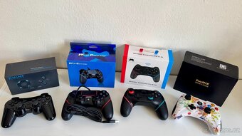 Ovladače + nabíjecí stanice pro PS / Xbox / Switch / PC - 10