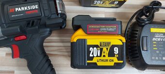 Adaptér Parkside nářadí,Aku DeWALT/ Milwaukee,nový TOP. - 10
