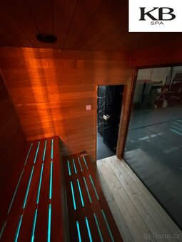 Zahradní sauna / kontejnerová sauna / venkovní sauna 4,0x2,5 - 10