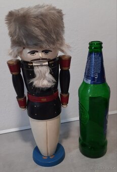 Vánoční dekorace dřevěný louskáček - voják - 10