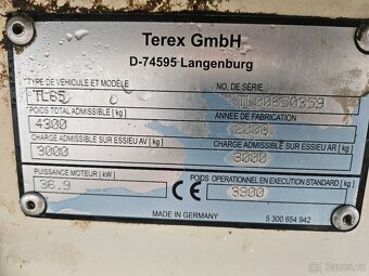 TEREX TL65 nakladač 2008 - 10