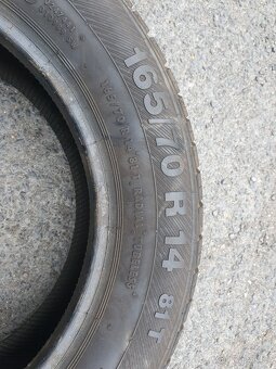 Prodam letni kola 165/70 r14 81T - 10
