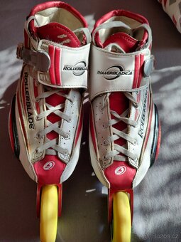 In-line karbon RollerBlade ProBlade, kolečka 100mm, vel. 39 - 10