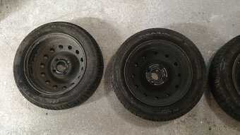 8 kol - Letní + zimní sada pneu i s disky Peugeot 106 - 10