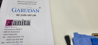 šicí stroj GARUDAN GF-1105-147LM - 10