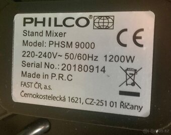 Kuchyňský robot - Philco PHSM 9000 - 10