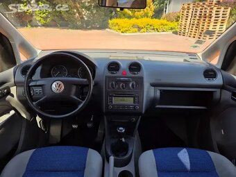 Caddy 1.9TDI 77kW,bez DPF a koroze,tažné,klima - 10