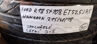 ALU Kola Ford R18/5x108/ ET52.5 /J7.5
6 000 Kč - 10