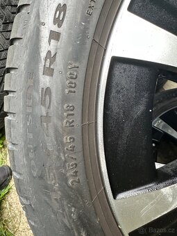ALU KOLA MERCEDES E 213 R18 DVOUROZMER JAKO NOVE - 10