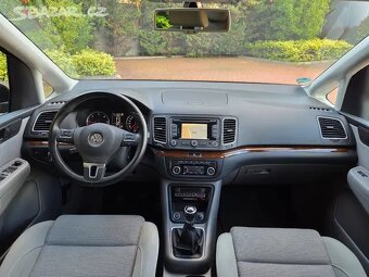 Sharan 2.0TDI 103kW,138tis.km,webasto,xenon,KESSY,navi - 10