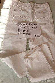 JEANS "Ž" NOVÉ +LETNÍ - 10