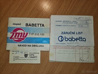 Prodám Babettu 210 (210.122) z roku 1994 - 10