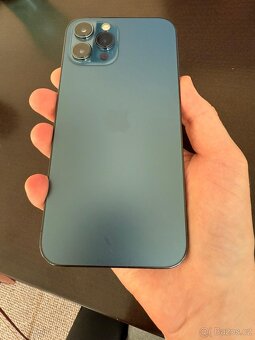 iPhone 12 Pro Max 128GB modrý, baterie 100% - 10