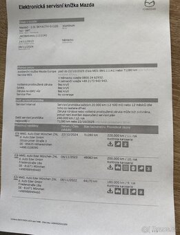 MAZDA 3 2.0 88 KW - JEN 52 000 KM - BENZÍN - 10