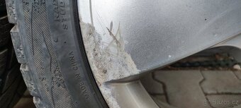 Alu kola Octavia 5x112 R17-zimní pneu - 10