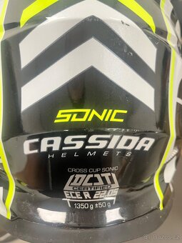 Motokrosová přilba Cassida Cross Cup Sonic vel.M - 10