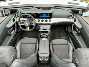 E 220d Cabrio AMG, záruka MB do 2026, AIRCAP, AIRSCARF, 19" - 10