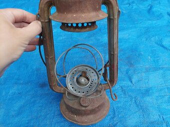 Petrolejová lampa Meva II. - 10
