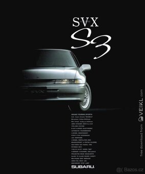 Subaru SVX Alcyone S3 BBS VTD AWD AT 1995 limitka - 10