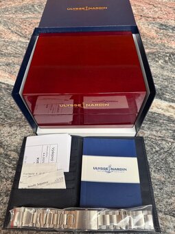 Ulysse Nardin Marine Diver, Chronometr, ocel. náramek+kaučuk - 10