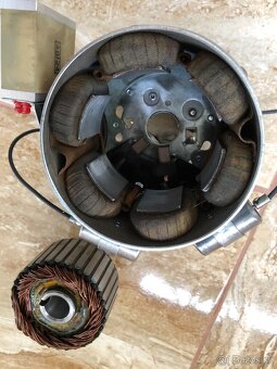 Jawa 350 / 634, ČZ 175 - zapalování 6V 75W po GO mínus pól - 10