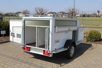 Přívěs pro přepravu psů DOG 4 SP 750kg - 10