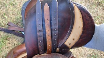 Prodám kožené jezdecké sedlo Passier posedlí 18" - 10