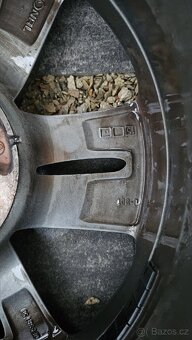 Prodám originál hyundai alu kola 16" + letní + tpms - 10