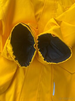 Dětský péřový membránový kabát Reima Serkku Warm Yellow 140 - 10