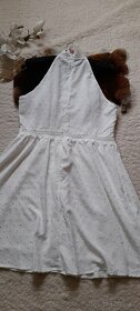 Shein krajkové bílé šaty - 10