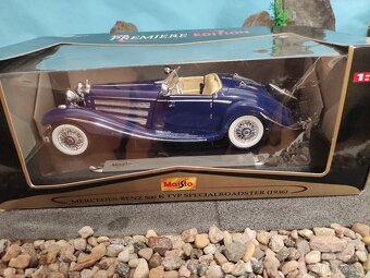 prodám model 1:18 mercedes benz 500K - 10