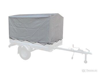 Multifunkční SKLÁDACÍ přívěs - složený 38 cm, 130 km/h - 10