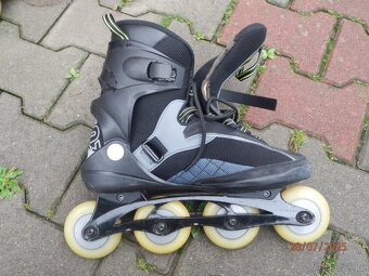 Pánské Inline brusle K2 velikost 47, 84MM kolečka cena:800k - 10
