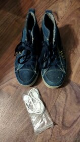 DŽÍNOVÉ SVÍTÍCÍ LED BOTY vel.36 - 10