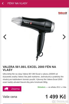 Nový ultralehký fén - 10