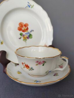 Úžasný porcelánový kávový set od manufaktury Meissen - 10