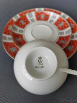 Luxusní porcelánová čajová souprava od Wallendorf - 10